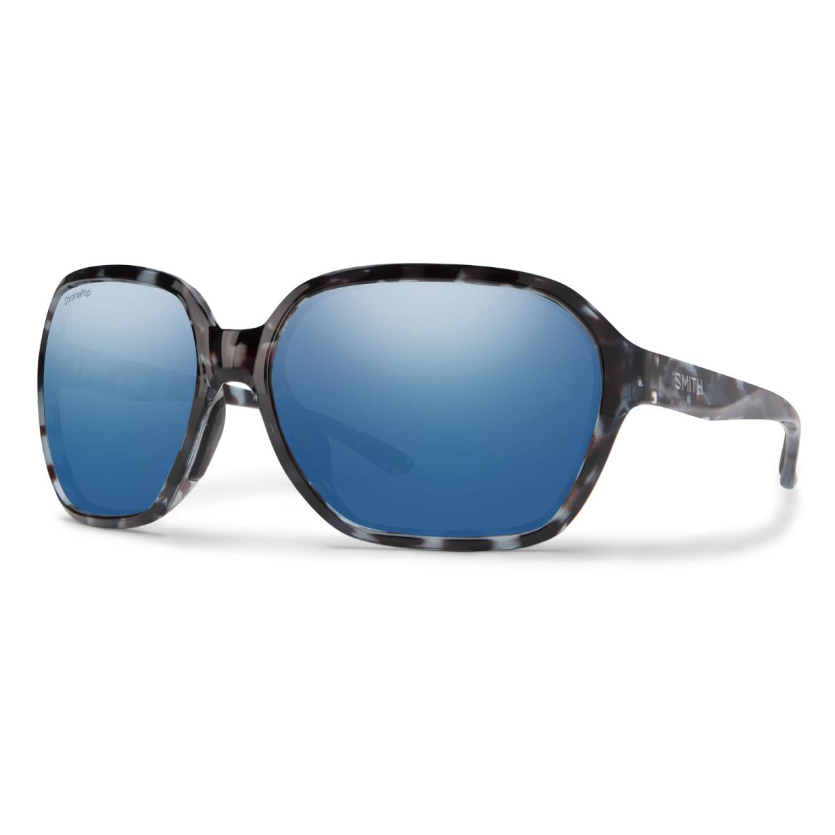 Smith Women`s Whitney Choromapop Polarized Everyday Sunglasses Sky Tortoise
