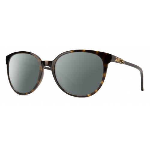 Smith Cheetah Cateye Polarized Sunglasses Alpine Tortoise Havana Brown Gold 54mm Smoke Grey Polar