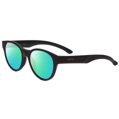 Smith Rounder Unisex Polarized Bi-focal Sunglass 41 Options Ice Smoke Green 51mm Green Mirror