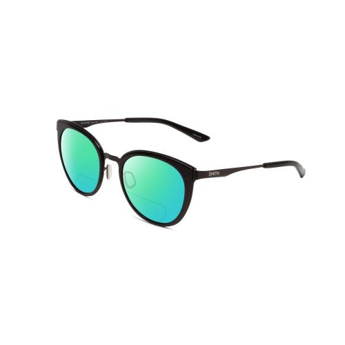 Smith Somerset Women Cateye Polarized Bi-focal Black Sunglasses 53 mm 41 Options Green Mirror