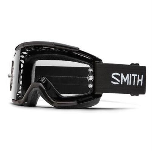 Smith Squad Mtb Goggles Black Chromapop Everyday Red Mirror+clear