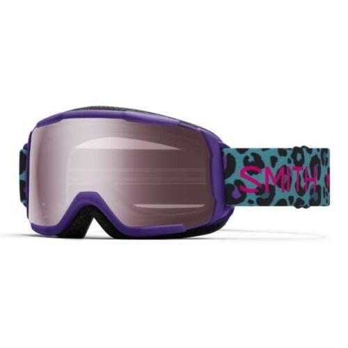 Smith Unisex Youth Grom Snow Sport Goggle - Purple Haze Neon Cheetah Frame Ign