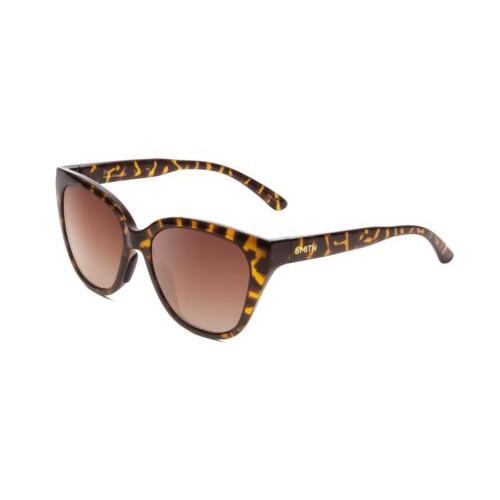 Smith Era Cateye Sunglasses Vintage Tortoise Gold/polarized Brown Gradient 55 mm