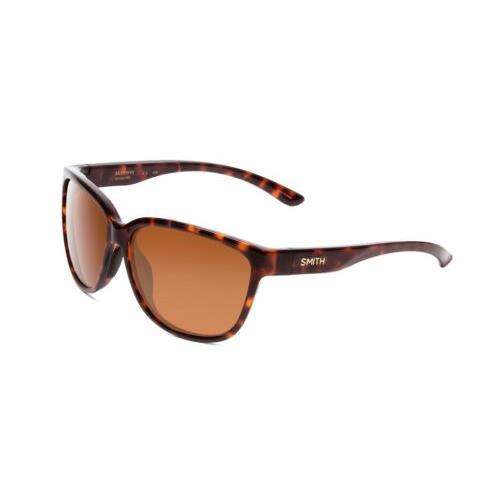Smith Monterey Lady Cateye Sunglasses Tortoise Gold/cp Glass Polarize Brown 58mm