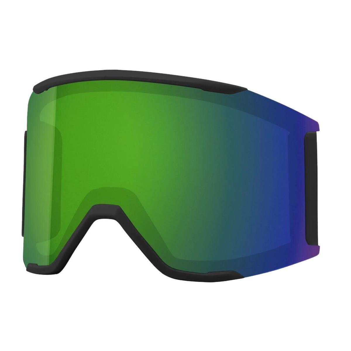 Smith Squad Mag Goggle Replacement Lens Chromapop Sun Green Mirror