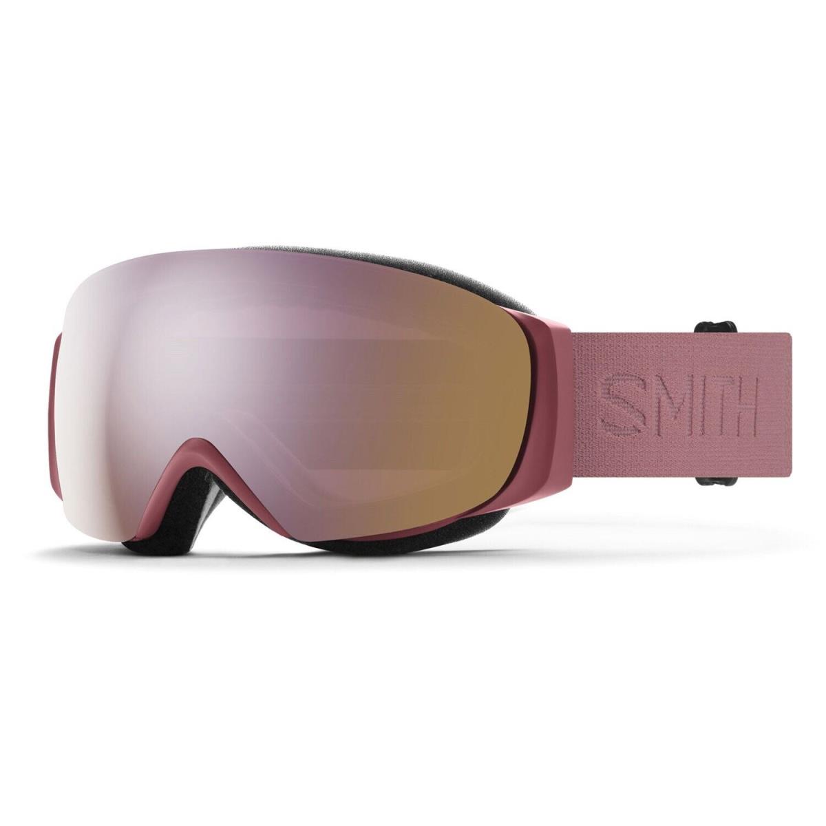 Smith I/o Mag S Ski / Snow Goggles Chalk Rose Everyday Rose Gold Mirror + Bonus