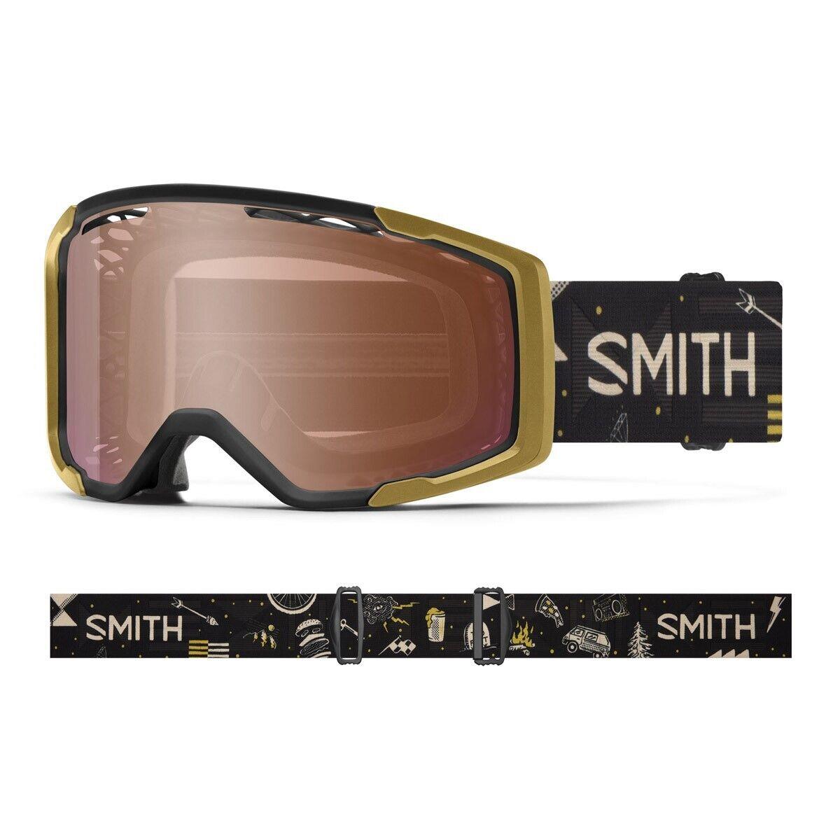 Smith Rhythm Mtb /bike Goggles AC Iago Garay Chromapop Contrast Rose +bonus Lens