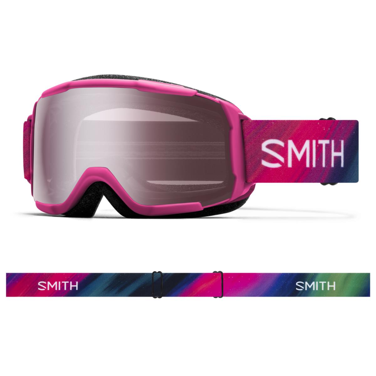 Smith Grom Snow Goggles - 2024 - Youth - Lectric Flamingo Supernova W/ignitor