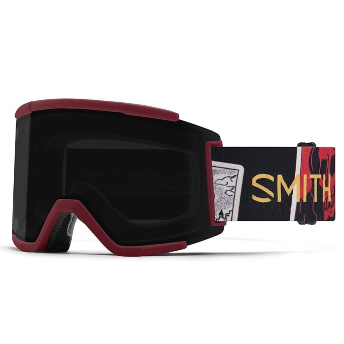 Smith Squad XL Snow Goggles-sangria Fortune Teller-cp Sun Black+bonus