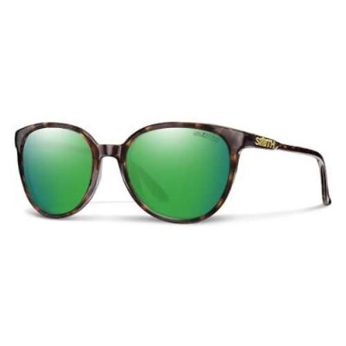 Smith Cheetah Lifestyle Sunglasses - Tortoise Chromapop Polarized Green Mirror