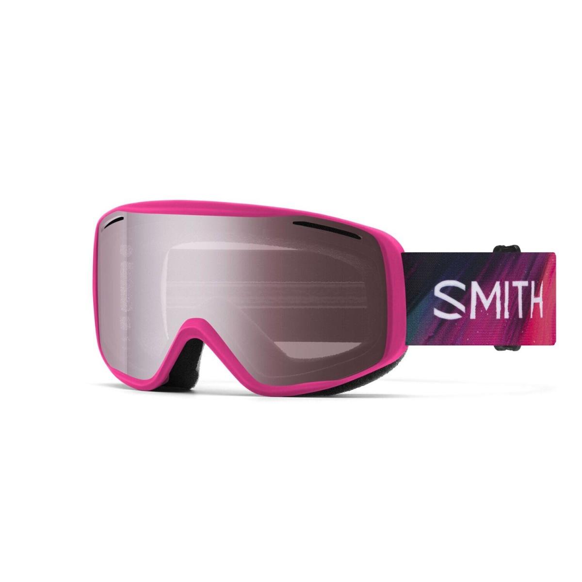 Smith Rally Ski / Snow Goggles Lectric Flamingo Supernova Ignitor Mirror Lens