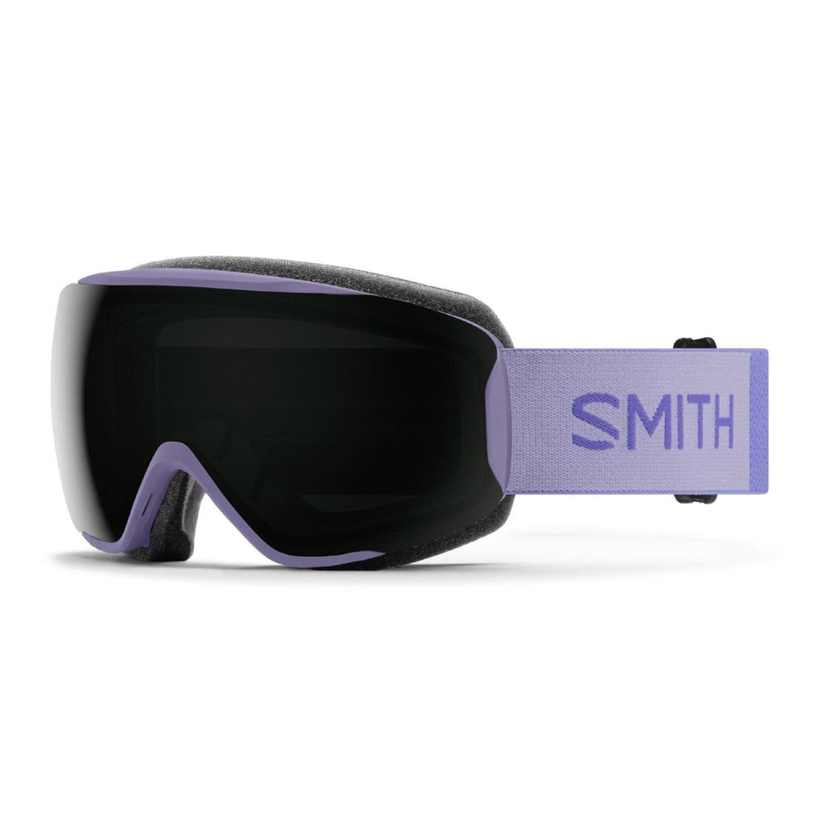 Smith Moment Snow Goggles Lilac Chromapop Sun Black Lens