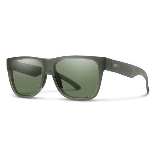 Smith Unisex Lowdown 2 Lifestyle Sunglasses - Matte Moss Crystal Frame Chromap