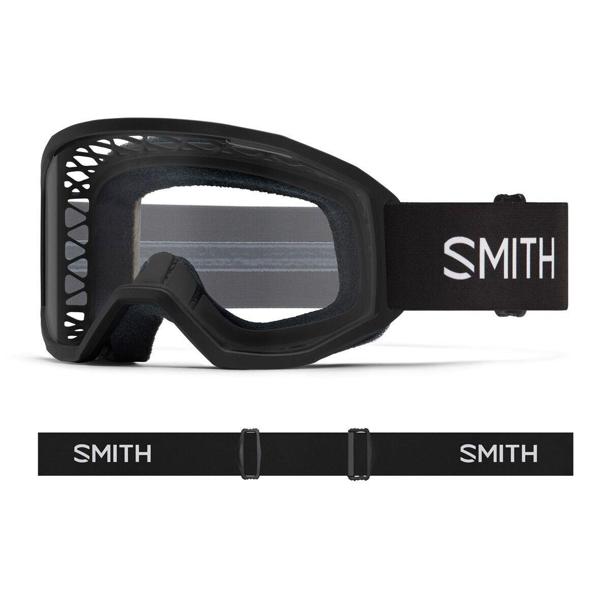 Smith Loam Mtb / Bike Goggles Black Frame Clear Lens