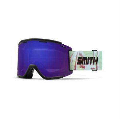 Smith Squad XL Mtb Goggles Dirt Surfer Chromapop Everyday Violet + Bonus