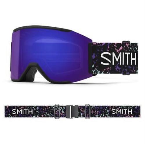 Smith Squad Mag Goggles Study Hall Chromapop Everyday Violet Mirror+bonus