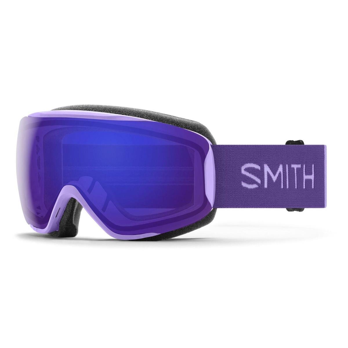 Smith Moment Ski / Snow Goggles Peri Dust Frame Everyday Violet Mirror Lens