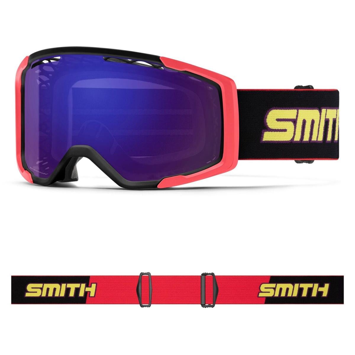 Smith Rhythm Mtb/bike Goggles Archive Wild Child Everyday Violet Mirror + Bonus