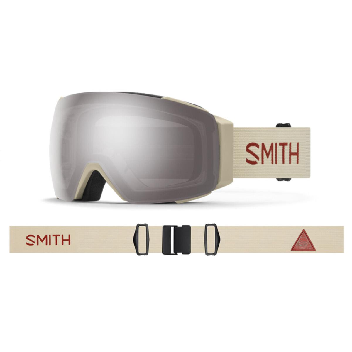 2024 Smith I/o Mag Bone Flow/ Cps Platinum Mirror Lens Ski Snow Goggles