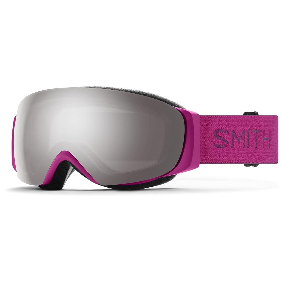 Smith IO Mag S Ski Snow Goggles-fuschia-chromapop Sun Platinum+bonus