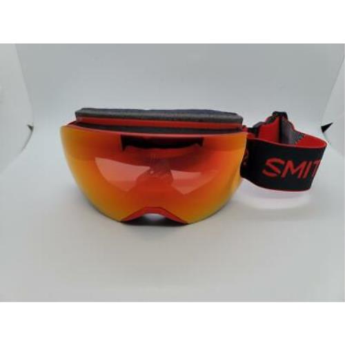 Smith Skyline Goggles Rise Red Frame / Everyday Red Chromapop Mirror Lens