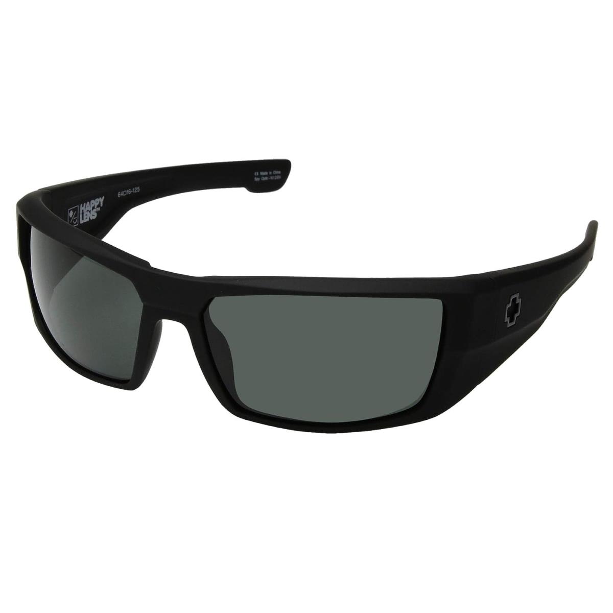 Unisex Sunglasses Spy Optic Dirk Soft Matte Black/HD Plus Gray Green