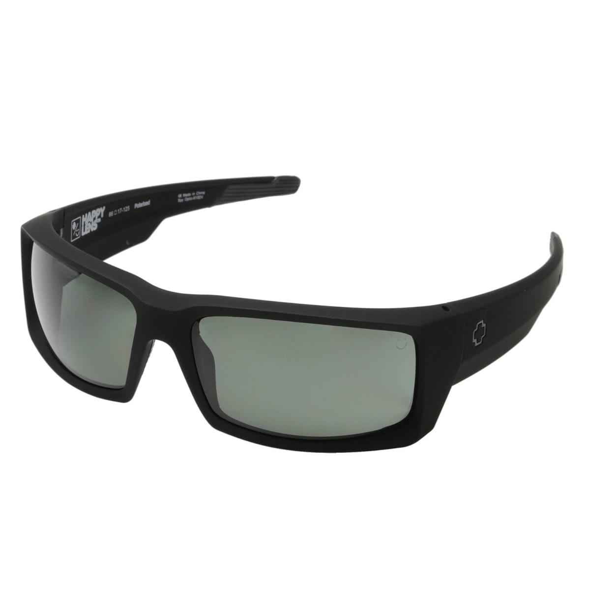 Unisex Sunglasses Spy Optic General Soft Matte Black/Happy Gray Green Polar