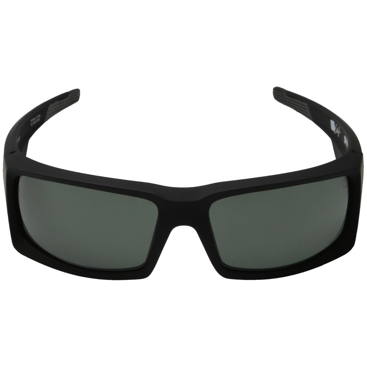 Unisex Sunglasses Spy Optic General Soft Matte Black/Happy Gray Green