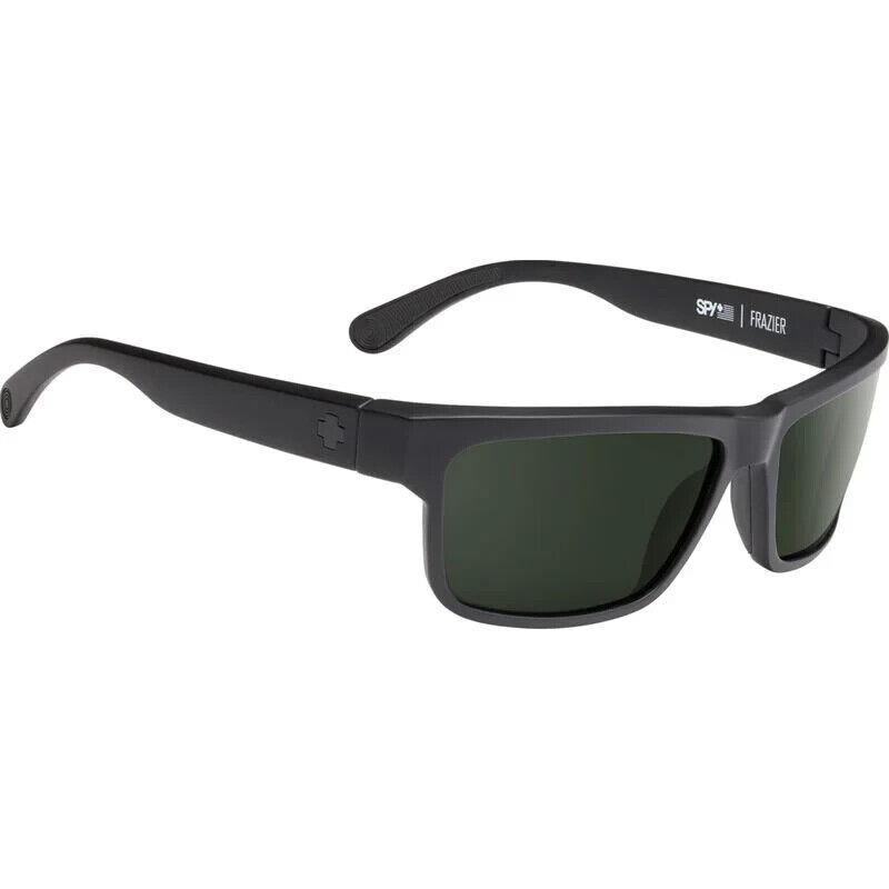 Spy Optic Frazier Sosi Matte Black Happy Gray Green Polar Sunglasses