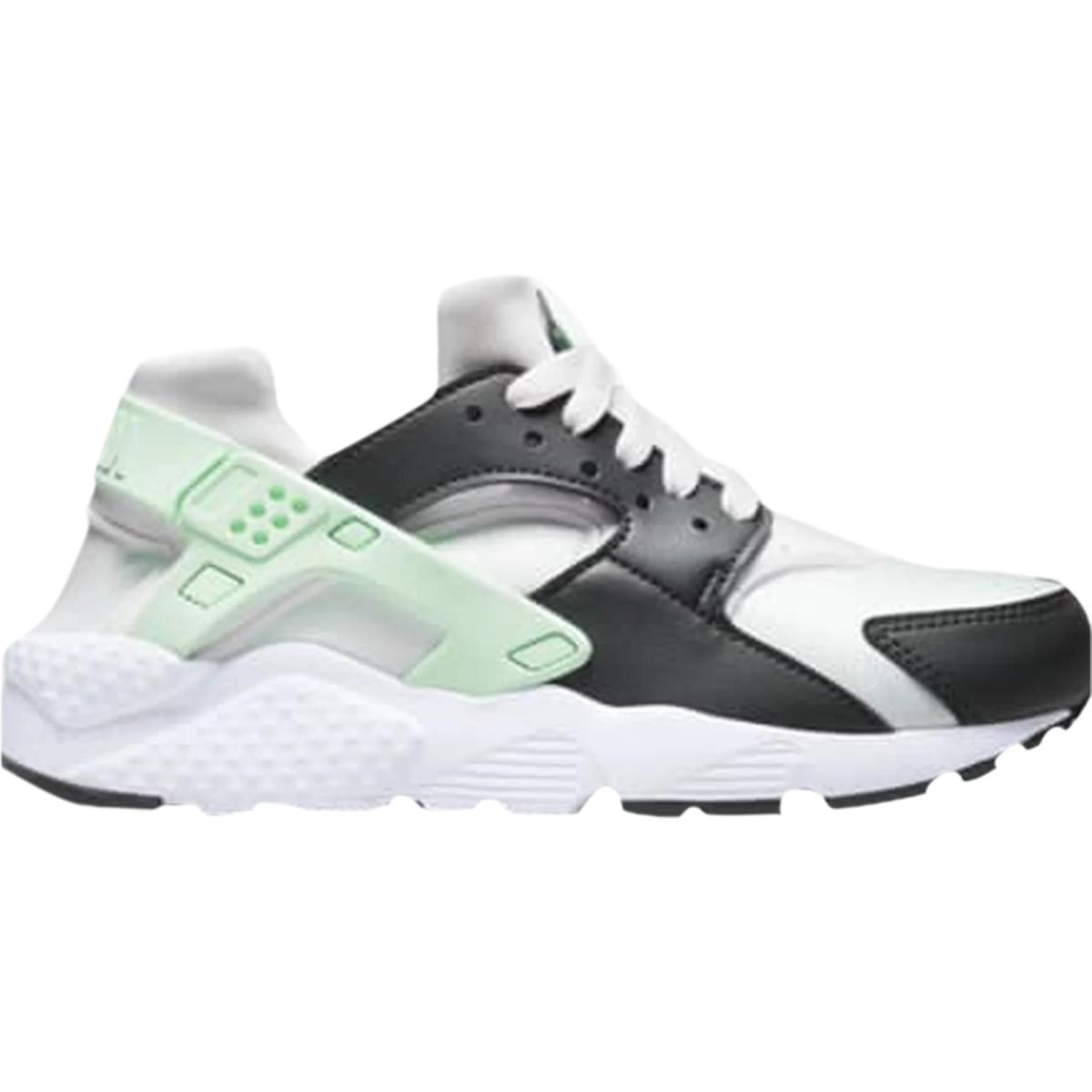 Nike Air Huarache Run GS White Mint Foam Green Black 654275-116 4.5Y Women`s 6