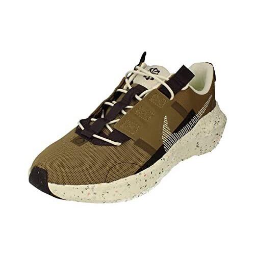 Nike Men`s Crater Impact Running Trainers Shoes Brown Kelp Size 7 - Brown