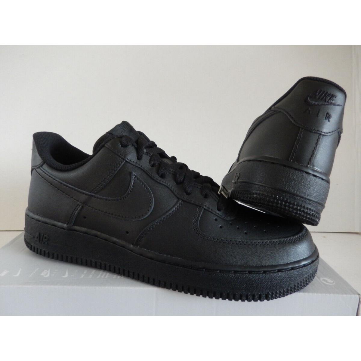 Nike Air Force 1 07 All Black SZ 11.5 315122-001 - Black