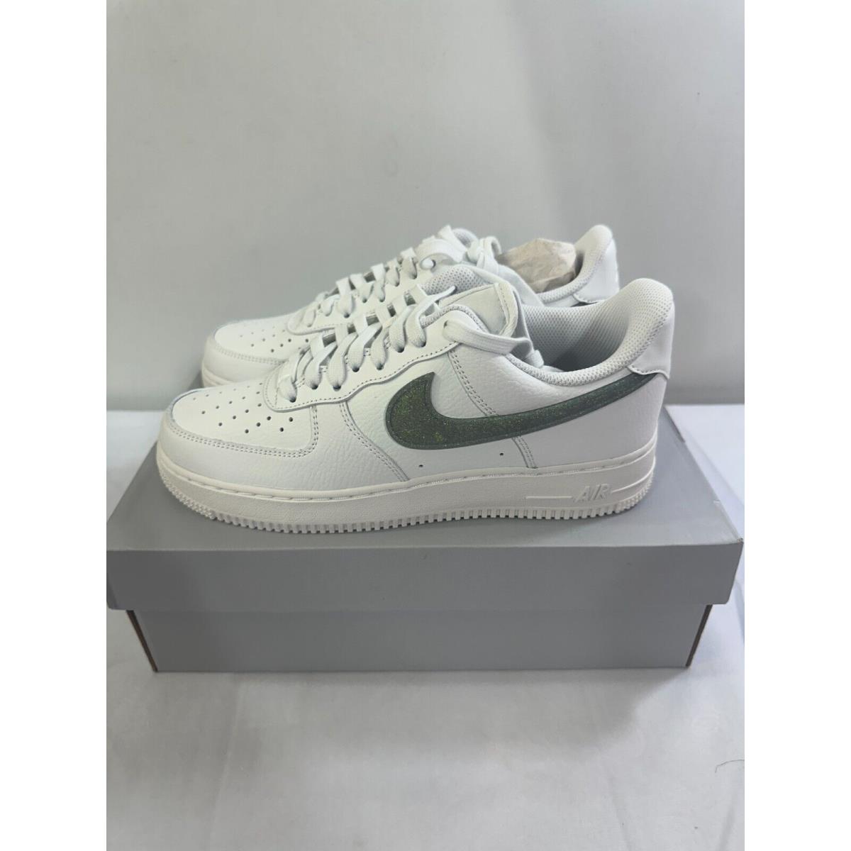 Nike Air Force 1 `07 Essential Summit White Sage Women`s Sz 9.5 DH4407-101 - White