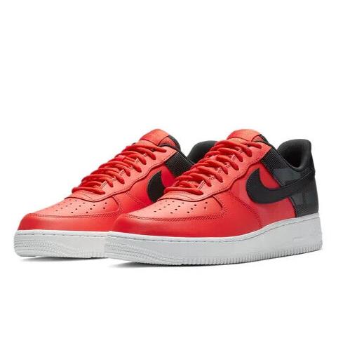 Nike Air Force 1 Low `07 Womens Size 11 Shoes AV8363 600 Habanero Red