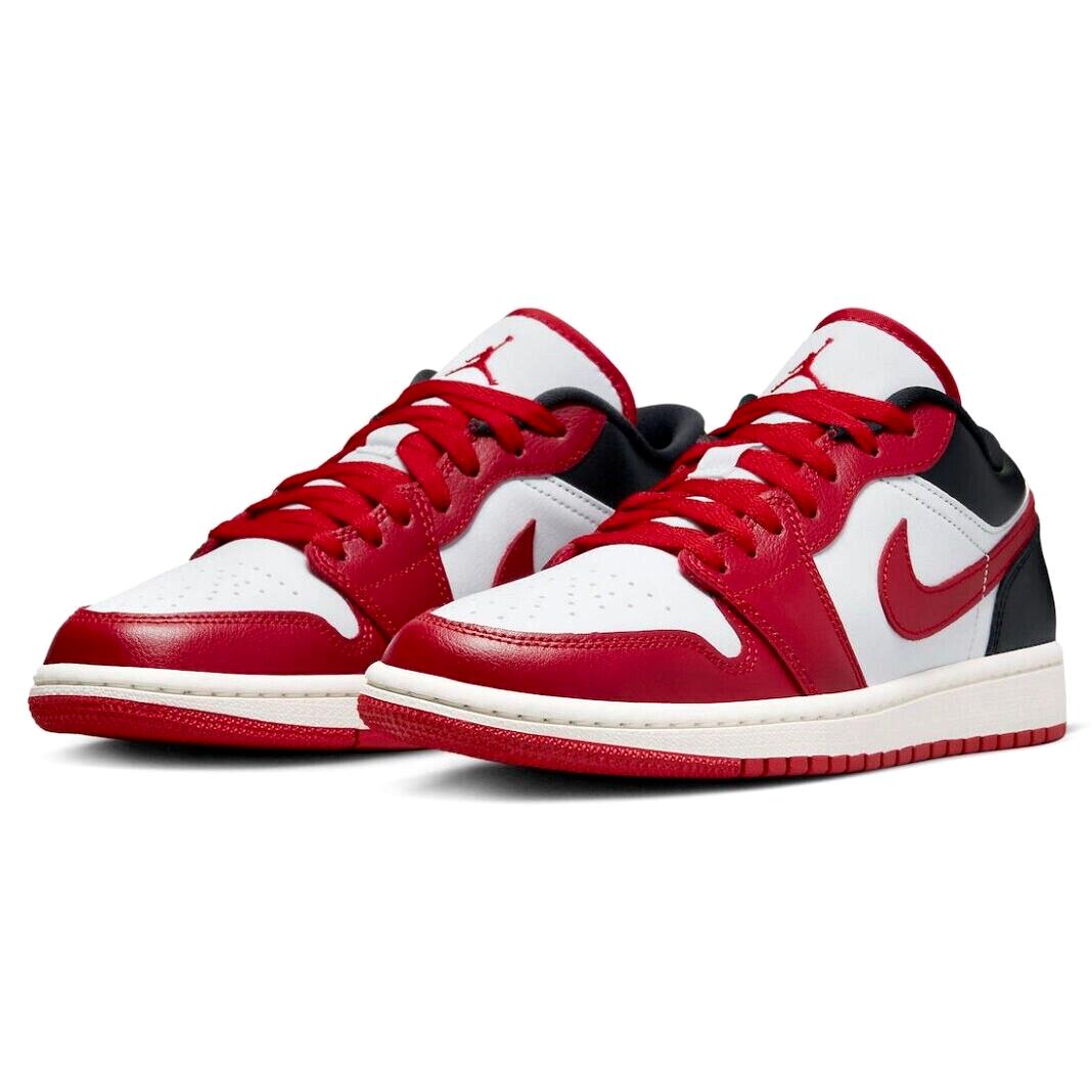 Nike Air Jordan 1 Low Womens Size 12 Shoes DC0774 160 White Red