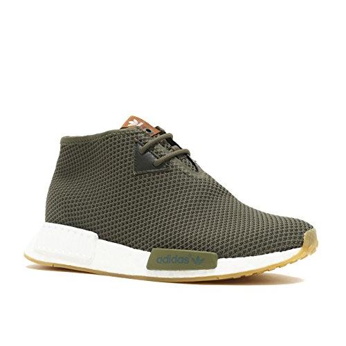 Adidas Consortium x End Men`s NMD_C1 Earth Green/white BB5993 Fashion - Earth Green/White