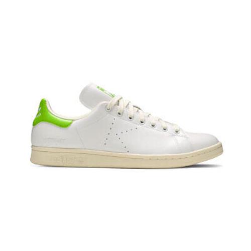 Adidas Men`s Stan Smith x Kermit FY5460 White/primegreen SZ 4-15 W/box - White/Primegreen
