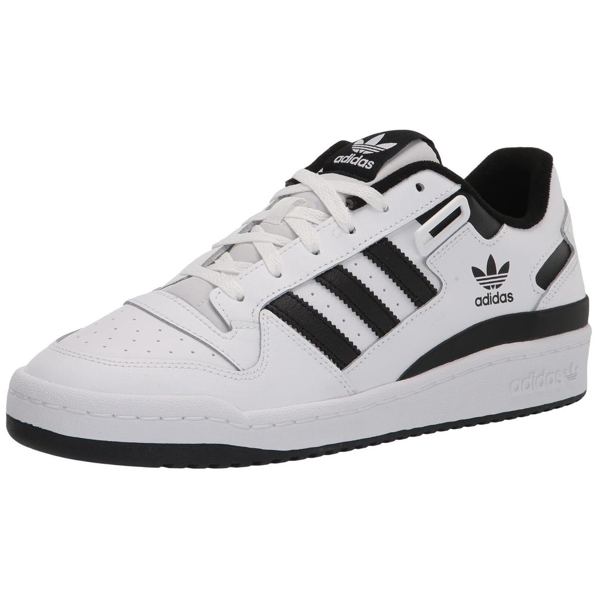 Adidas Men`s Forum Low Sneaker - White/White/Black