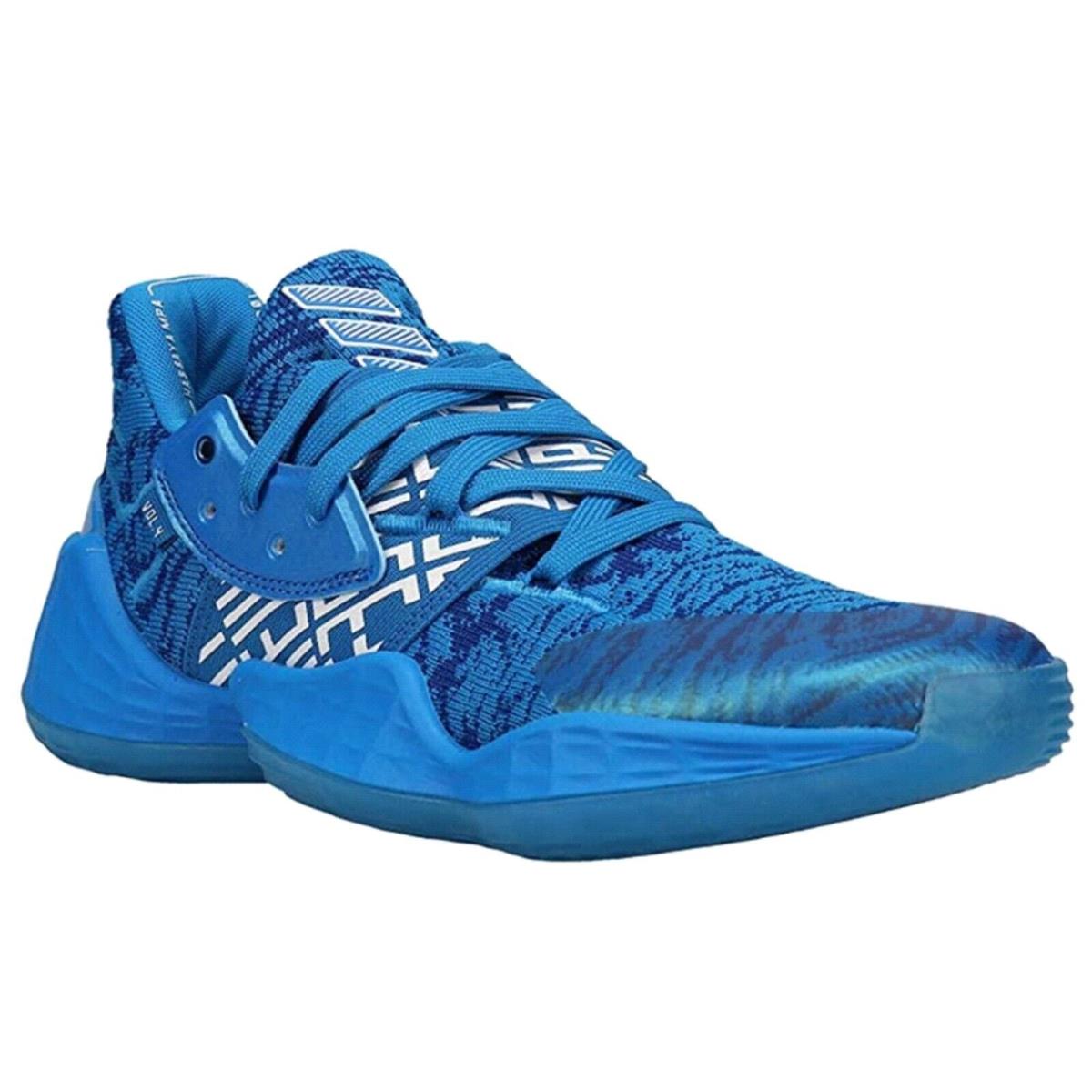 Adidas Harden Vol. 4 Men`s Sneaker Core Royal/Cloud White/Bright Blue