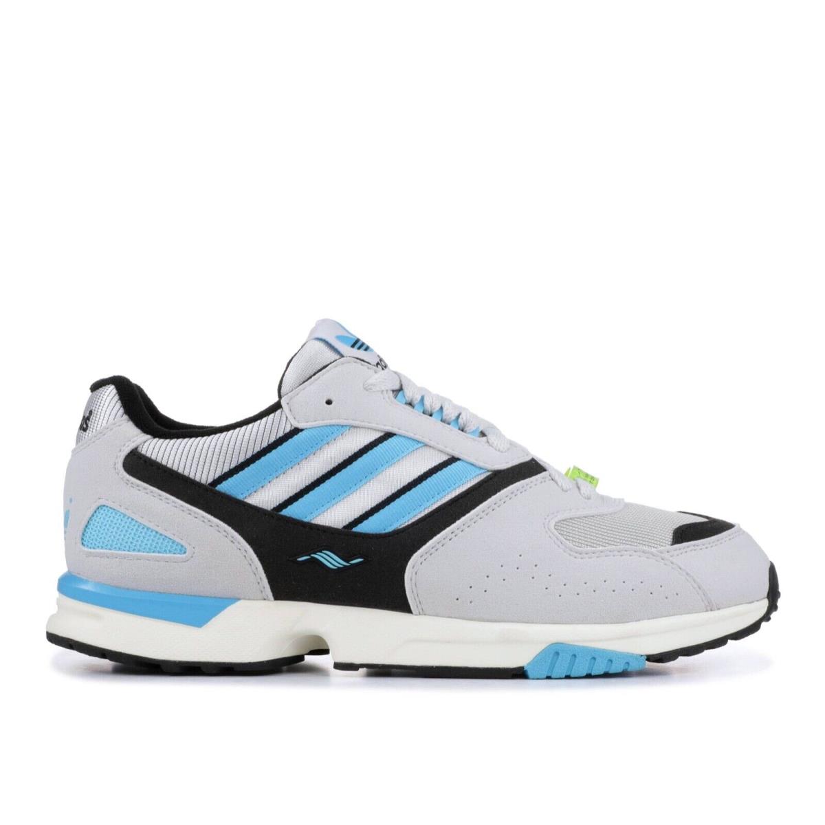 Men`s Adidas ZX 4000 `grey Cyan` Fashion Sneakers D97734 - Blue