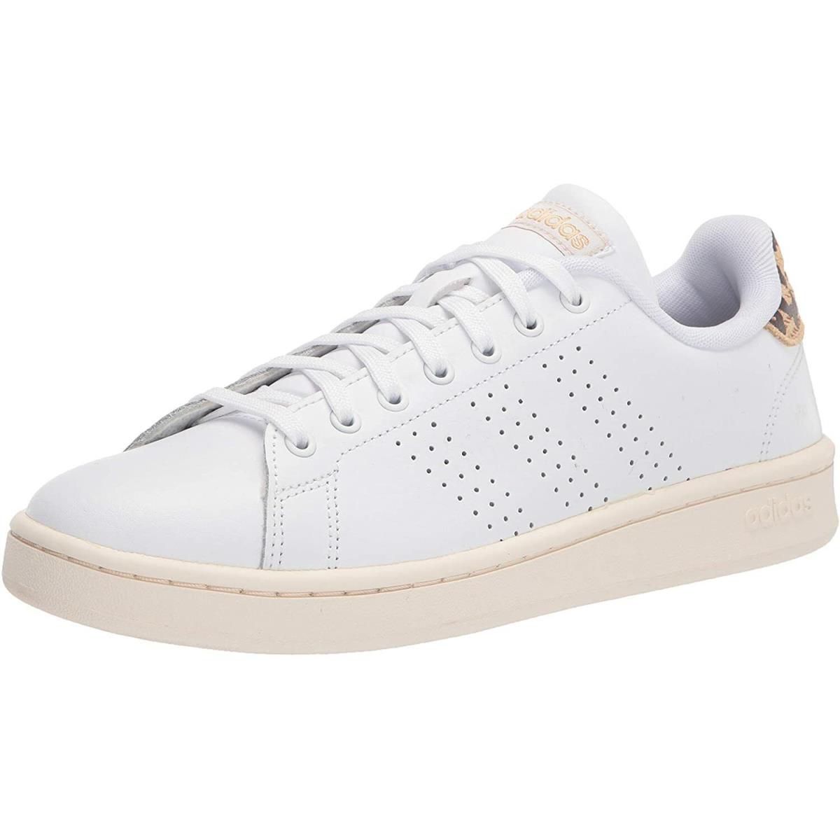 Adidas Originals Women`s Advantage Sneakers - White/White/Gold Metallic