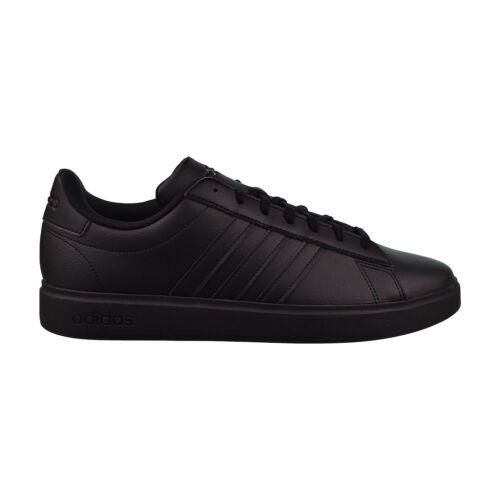 Adidas Grand Court Cloudfoam Comfort Men`s Shoes Core Black GW9198 - Core Black