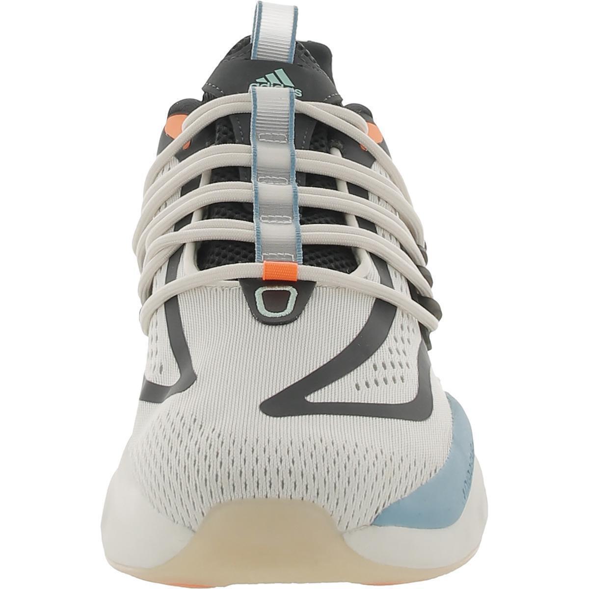 Adidas Mens Alphaboost V1 Fitness Running Training Shoes Sneakers Bhfo 3006 - Ivory/Black Multi
