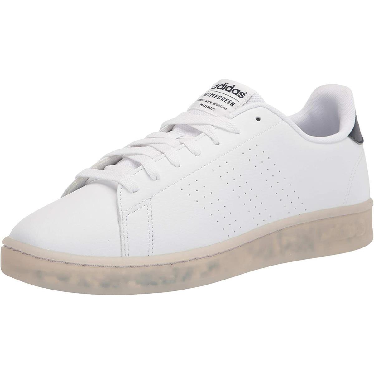 Adidas Men`s Advantage Eco Sneakers - White/White/Green