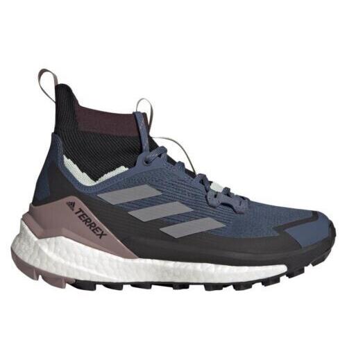GZ0686 Adidas Women`s Terrex Free Hiker 2 Grey Three Purple Sneakers - Grey Three, Purple
