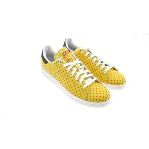 Adidas x Pharrell Williams Men Stan Smith Spd - Polka Dot Pack Yellow / Red / f - yellow / red / ftwwht