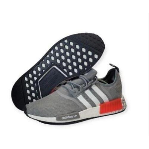Adidas Mens Nmd R1 Running Sneakers GZ7924 Grey/black/white