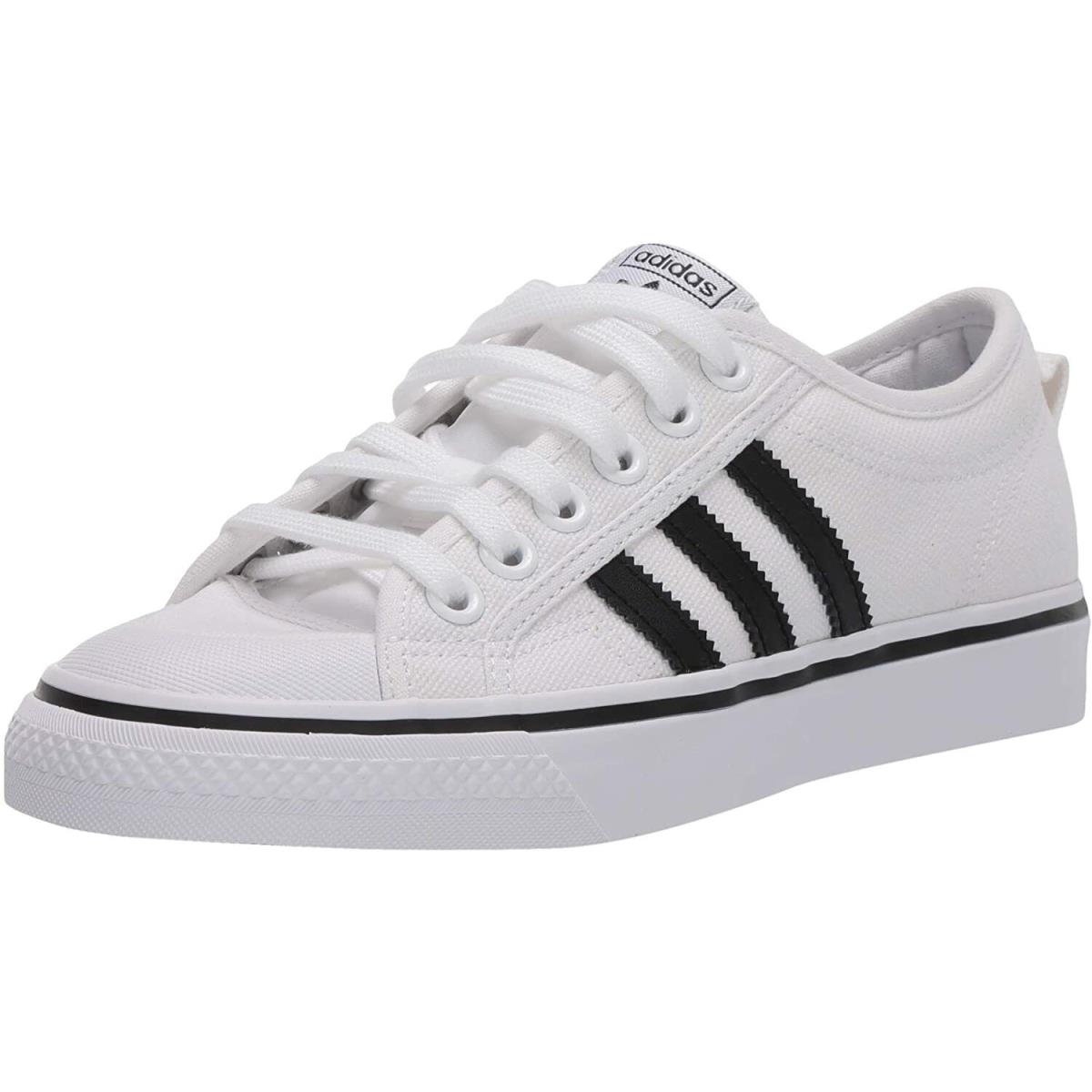 Adidas Originals Men`s Nizza Sneakers - Ftwr White/Core Black/Ftwr White