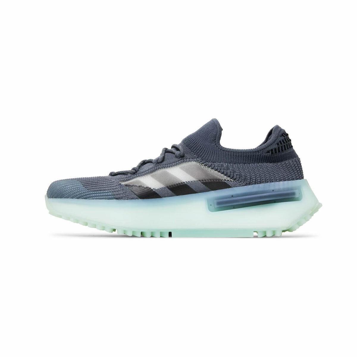 Adidas Men`s Nmd S1 Ice Mint GZ9233 Grey/green Glow/ Ice Mint SZ 4-13 - Ice Blue