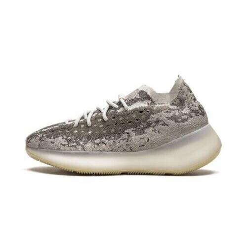 GZ0473 Adidas Yeezy Men`s Boost 380 Pyrite Gray Sneakers
